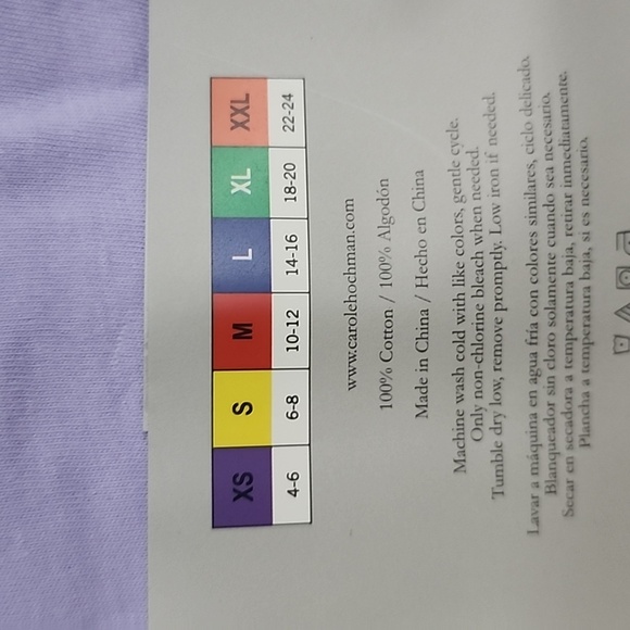 Women's Carole Hochman 4-Piece Cotton Pajama Set - Picture 4 of 4